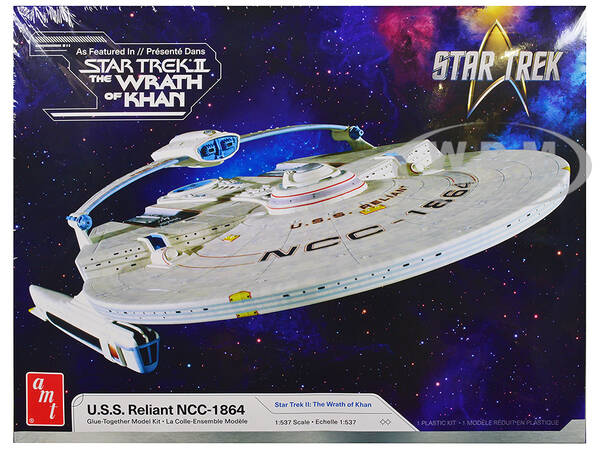 Skill 2 Model Kit U.S.S. Reliant NCC-1864 Space Craft \