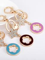 Flower Design Bag Charm, Cute Bag Pendant for Women & Girls, Fashion Bag Decoration, Trendy All-match & Exquisite Bag Accesso...