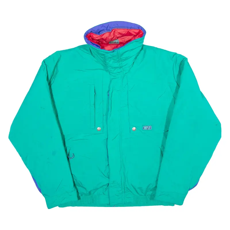 CB SPORTS Mens Puffer Jacket Green M
