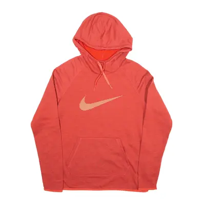 NIKE Dri-Fit Hoodie Red Pullover Womens S