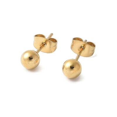 304 Stainless Steel Stud Earrings for Women