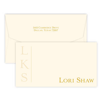 Morgan Chesapeake Card - Raised Ink