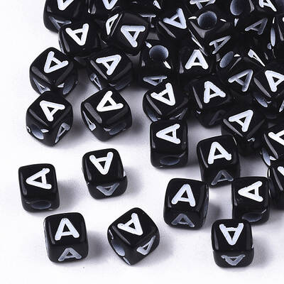 Opaque Acrylic Beads