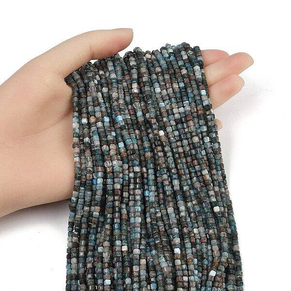 Natural Blue Apatite Beads Strands