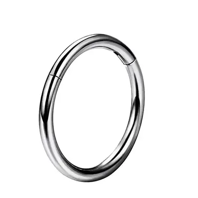 Oufer 18G Titanium Hinged Segment Nose Hoop Ring