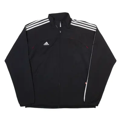 ADIDAS Mens Windbreaker Jacket Black XL
