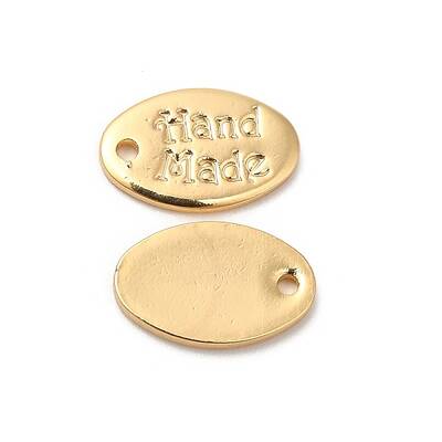 Brass Oval Charms