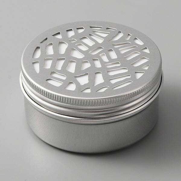 Aluminium Shallow Round Candle Tins