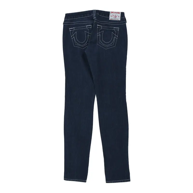 True Religion Skinny Jeans - 29W UK 8 Dark Wash Cotton