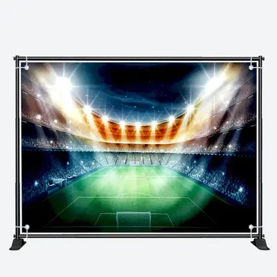 Passion Night Football Field Spotlight Backdrop - Aperturee