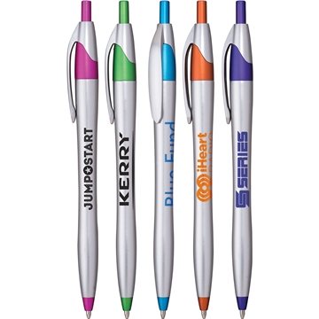 250 Promotional Javalina Chrome Bright Pen - Retractable & ...