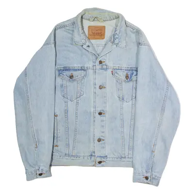 LEVI'S Mens Denim Jacket Blue L
