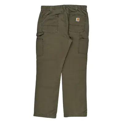 Carhartt Carpenter Trousers - 35W 31L Khaki Cotton | Size: 35″ waist