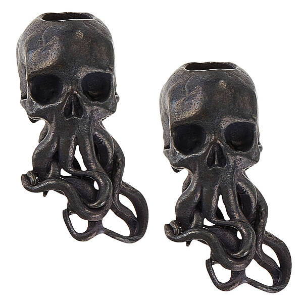 2Pcs Brass European Beads