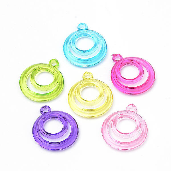 Transparent Acrylic Pendants