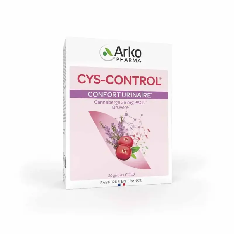 Arkopharma Cys-Control Urinary Comfort Cranberry 20 capsules