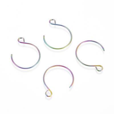 Ion Plating(IP) 304 Stainless Steel Earring Hooks