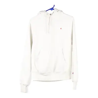 Champion Hoodie - XS White Cotton Blend