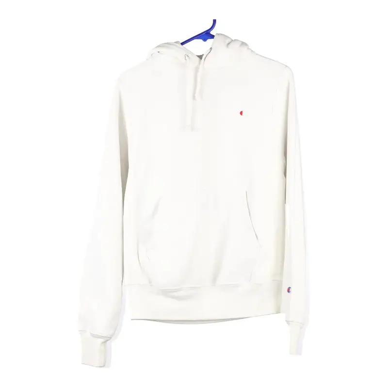 Champion Hoodie - XS White Cotton Blend