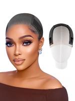 Lace Wig Grip Cap, Adjustable Non-slip Lace Wig Cap with Ear Cut-outs, for Secure Wig Placement, Comfortable, Glue-free Wig G...
