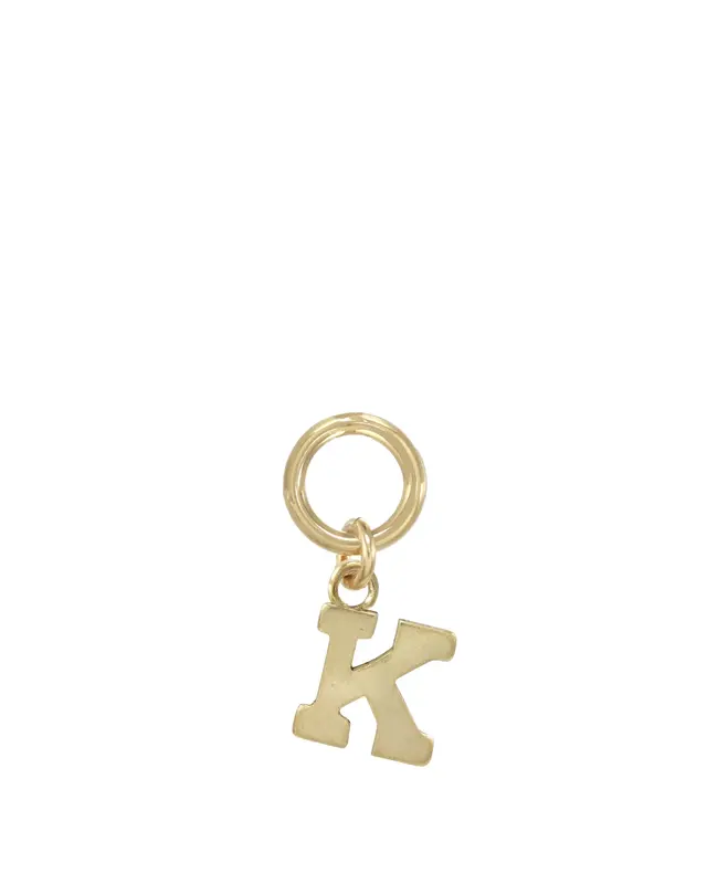 One Love Initial Charms | Metal Color: Gold | Style: K