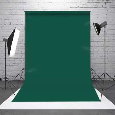 Dark Green Solid Color Green Backdrop For Photography - Aperturee