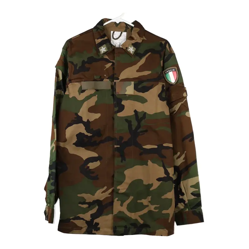Italian Army Unbranded Jacket - Large Camo Cotton Blend