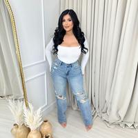 Emma 90's Straight High Waist Judy Blue Stretch Jeans