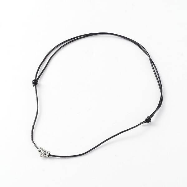Adjustable Cowhide Leather Cord Pendant Necklaces