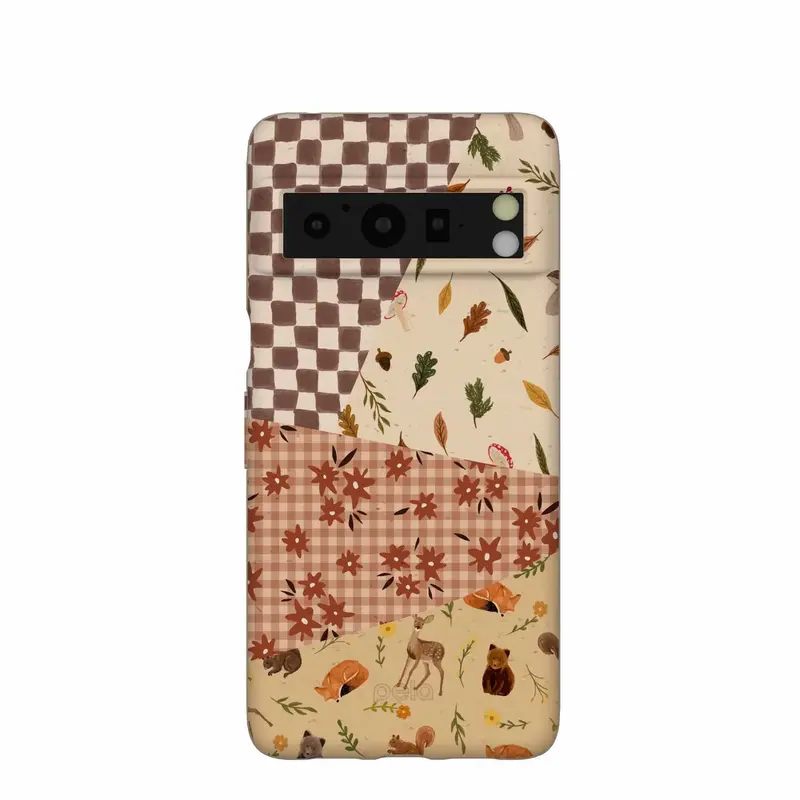 Seashell Autumn Quilt Google Pixel 8 Pro Case
