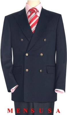 DB-Blazer Navy - Mens Wholesale Suit