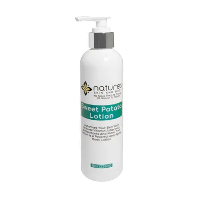 Natures Sweet Potato Lotion- Saturates Your Skin With Natural Vitamin A (Retinol), Antioxidants And More. This Lotion Is A Po...