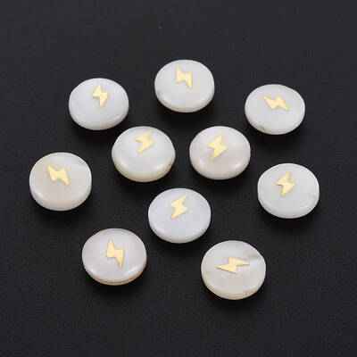 Natural Freshwater Shell Beads