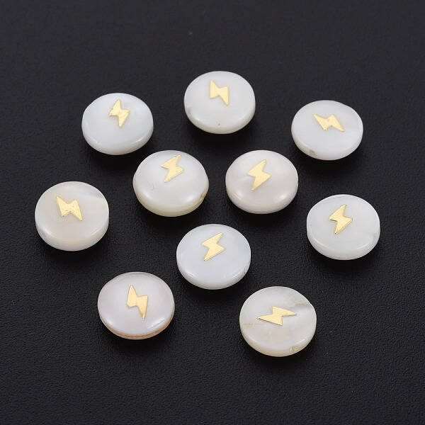 Natural Freshwater Shell Beads
