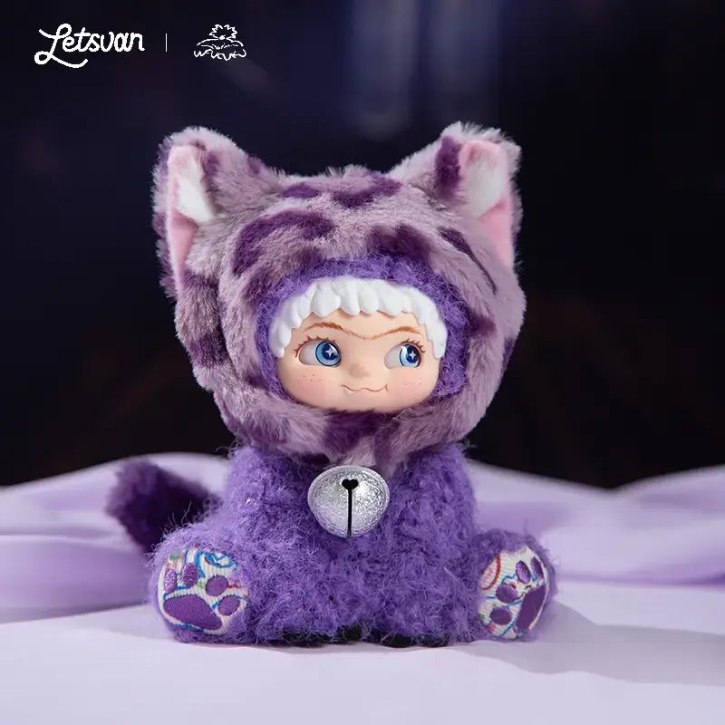 WAKUKU KoolPantherVinyl PlushDoll Pendant