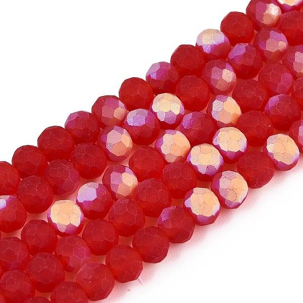Transparent Glass Beads Strands
