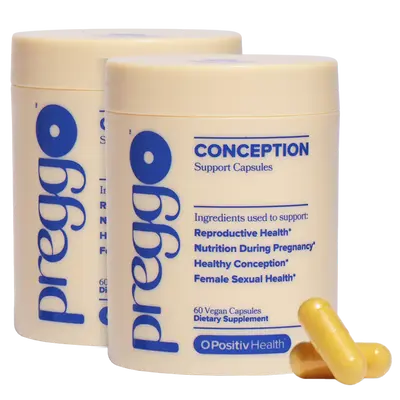 PREGGO - Conception Support Capsule - 2 Bottle