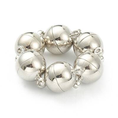 Brass Magnetic Clasps with Loops