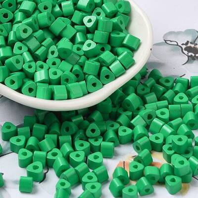 Baking Painted Glass Bead