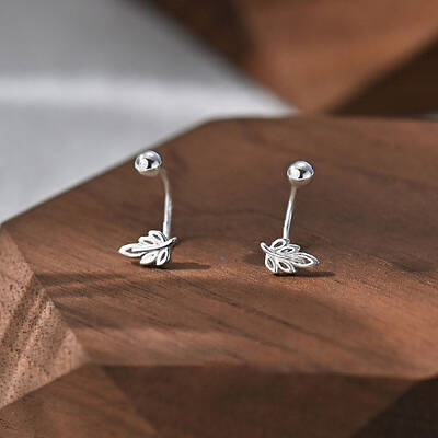 S999 Fine Silver Stud Earrings