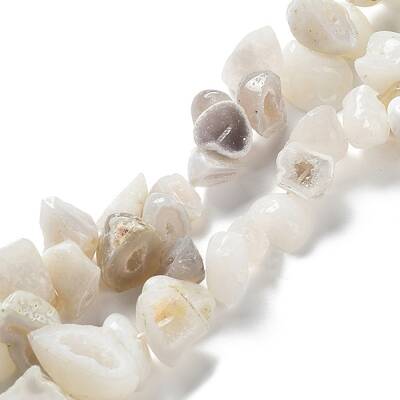 Natural Druzy Agate Beads Strands