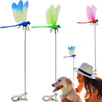Dragonfly Clip Bug Repe Llent - 3D Dragonfly Clips, 3 Pack - Deer and Horse Fly Deter rent for Indoor/Outdoor Garden