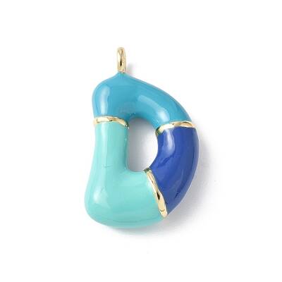 Brass Enamel Pendants