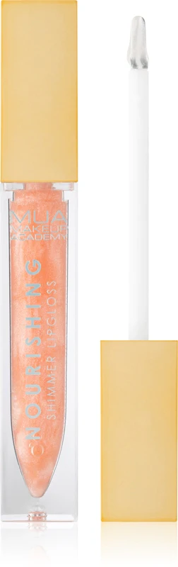 MUA Makeup Academy Virtual Glow nourishing lip gloss for una Bright shine color Ethereal 6.5 ml