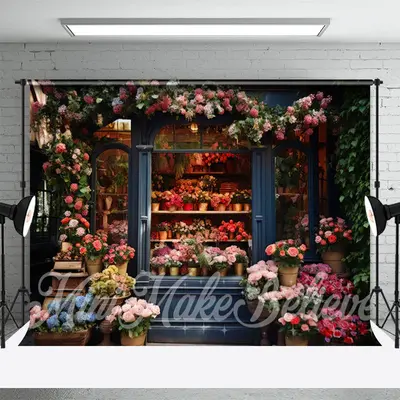 Showcase Vine Colorful Floral Photo Spring Backdrop - Aperturee