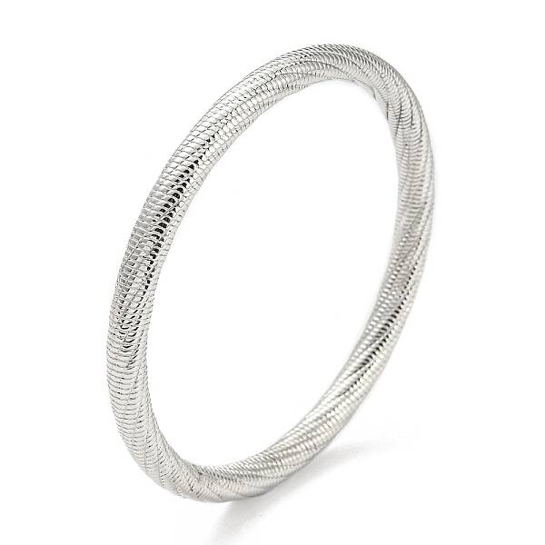 Non-Tarnish 304 Stainless Steel Textured Bangles