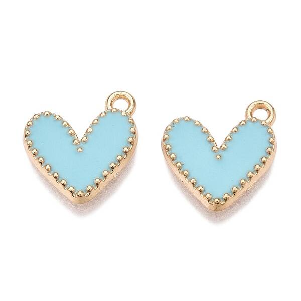 Rack Plating Alloy Enamel Charms