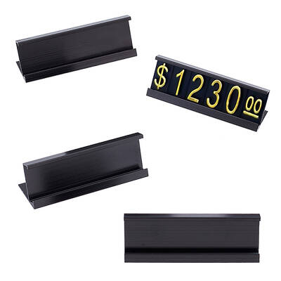Aluminium Alloy Tabletop Sign Display Stands