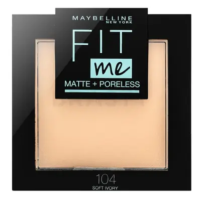 Maybelline Fit Me! Cipria opaca + Poreless 104 Soft Ivory 9 g
