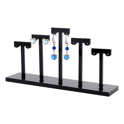 Acrylic T-Bar Earring Display Stands